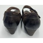 TAOS Studio Mary Jane Leather Pumps Heels Shoes Women's Size 7 US / EU 38 Brown Photo 4