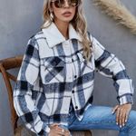 SheIn Plaid Jacket Photo 0