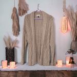 Universal Threads Boho Western Beige Knitted Sweater Cardigan Photo 1