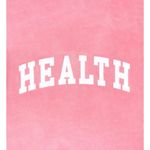 Sporty & Rich Health Ivy Velour Zipped Hoodie Pink Women’s Small Retro Sporty Photo 6