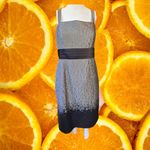 Nischelle 2 Piece Dress Suit with Sleeveless Dress Beaded Flower Top‎ Size 16 Black Photo 3