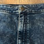 American Eagle  Outfitters Dark Blue Denim Mini Skirt Stretch Size 12 Photo 1