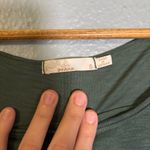 prAna  Women’s Olive Green Open Back Sleeveless Muscle Tee Organic‎ Cotton Photo 1