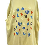 Harry Styles Harry‎ Styles Love On Tour Palm Springs Exclusive Sweatshirt Yellow Size XL Photo 0