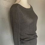 NYDJ  Charcoal Scoop Neck Sweater Photo 2