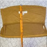 Urban Outfitters  Suede Mustard Cropped Tube Top Photo 8