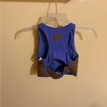 Lululemon  Hike to Swim Top/ Sports Bra Top in Purple & Brown Photo 4