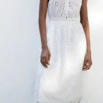 ZARA  Eyelet Dress Maxi Photo 0