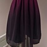 Alyn Paige Ombré wine colored dress Photo 3