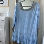 Free People Wild One Embroidered V-Neck Mini Dress Photo 2