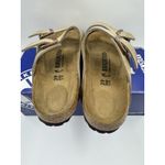 Birkenstock Arizona Tabacco Brown Leather Footbed Sandal New Size EU 39 US 8 Photo 11