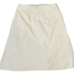 ESSENCE white skirt Medium pockets zip back Photo 1