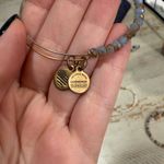 ALEX AND ANI  Periwinkle Beaded Bracelet Bangle Photo 3