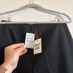Open Edit NWT  High Rise Straight Leg Pleated Black Dress Pants Size Medium Photo 4