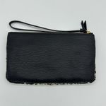 Juicy Couture Gold/Black Sequin Zip Clutch Wristlet Photo 2