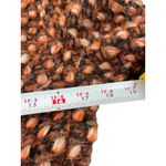 Blugayà Made in Italy Wool Blend Bouclé Textured Blazer Black Orange Women’s 10 Photo 11