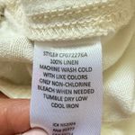 Anthropologie Sanctuary Camo Linen Cargo Pants Stretch Waist Drawstring Sz XS Photo 5