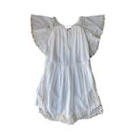 Free People Ivory Eyelet Sahara Romper Photo 7