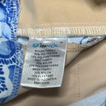 IBKUL Venetian Tiles Denim Stretch Golf Ankle Pants Blue White Size 10 Photo 10