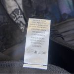 Wow Gold Label Black Ruffle Lace Silk Mockneck Full body Jumpsuit Size Large Photo 12