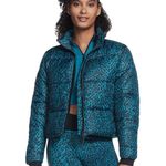 Skechers  x Diane Von Furstenburg Go Shield Animal Print Athletic Puffer Size L Photo 2