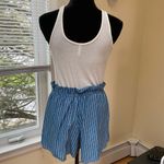 Sage Pinstripe romper Photo 3