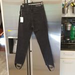 💕FAVORITE DAUGHTER💕 Evelyn High Rise Straight Leg Stirrup Jeans Storm Black 26 Photo 7