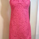 Lilly Pulitzer Karina Lace Sweetheart Neck Resort Dress ~Anchor Pull Sz 0🧡 Photo 10