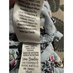 Vera Bradley  Blue Floral Hedgehog Pajama Set | 100% Cotton | Size S | Photo 5