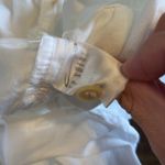 CP Shades  Micro Corduroy Tunic Shirt Dress White Button Down Long Sleeve S Photo 6