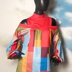 CHICME color block blouse Photo 0