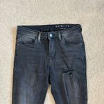 Noisy May Black Distressed Skinny Jeans Low Rise Casual Fitted Preppy Sz W25 L32 Photo 2