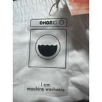 Ci Sono  Linen Collection White Shorts XL‎ Drawstring Elastic Waist Pockets Photo 6