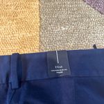 Babaton NWT Aritzia Elliott Low Rise Slim Leg Ankle Trouser Pants Navy Blue 2 Photo 6