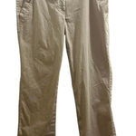 Liz Claiborne Liz by  Champagne Beige Work Pants Slacks Office 10P Snap Pockets Photo 0