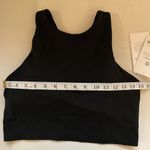 Athleta NWT  Conscious Crop Top A-C in Black Size M Photo 2