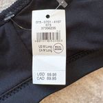 Aerie NWT Black Ribbed Mix Crossover Cut Out One Piece Swimsuit Size Med Long Photo 9