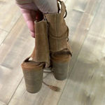 Joyfolie Imala Nutmeg Sandals Suede Leather Shoes Festival Fringe Sz 8.5 Tan Photo 4