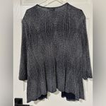 Catherines New women’s plus size navy silver sparkly jacket cardigan 24W Photo 2