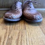 Will‎ Leather Good's Shoes Ludlow Oxford Dress Brown Basket Weave Laces Sz 9 D Photo 1