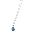 Women's Stainless Steel Heart Pendant necklace Photo 2