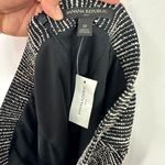 Banana Republic Skirt 0 Black Tweed Pencil Academia Preppy Quiet Luxury Chic NWT Photo 5