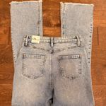 INC  NWT Distressed High Waist Slit Side Flare Jeans Photo 1