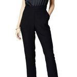 Truth & Fable Women's Formal Jumpsuit Solid Black Size Medium One Shoulder Photo 0