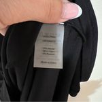 Universal Standard  Foundation black ribbed long sleeve square midi dress NEW 12 Photo 5