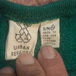 Urban Renewal  Cuffed Fleece Crop Top S/M Oversized Photo 5