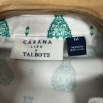 Talbots Cabana Life X  Kamari Tie Waist Tunic Cover-Up Dress UPF 50 Green Medium Photo 5