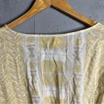 Free People  Antique Combo Rosalie Ruffle Long Sleeve Pullover Wrap Top Size S Photo 5