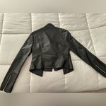 Trac  Black Leather Women's Jacket Photo 5