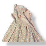 Endless Rose Endless‎ Rose Floral Textured Bow Tie Mini Dress Size M Pink Party Photo 3